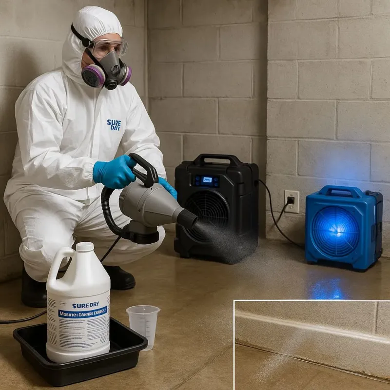 Sanitization and Odor Removal process in Redwood City, CA