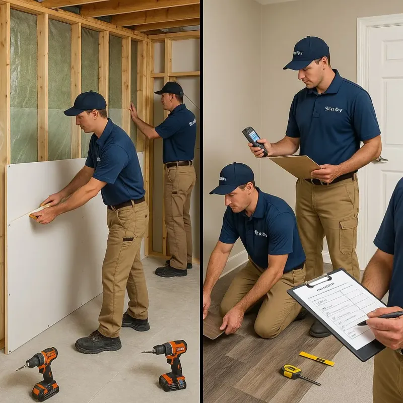 Repairs and Reconstruction process in Redwood City, CA